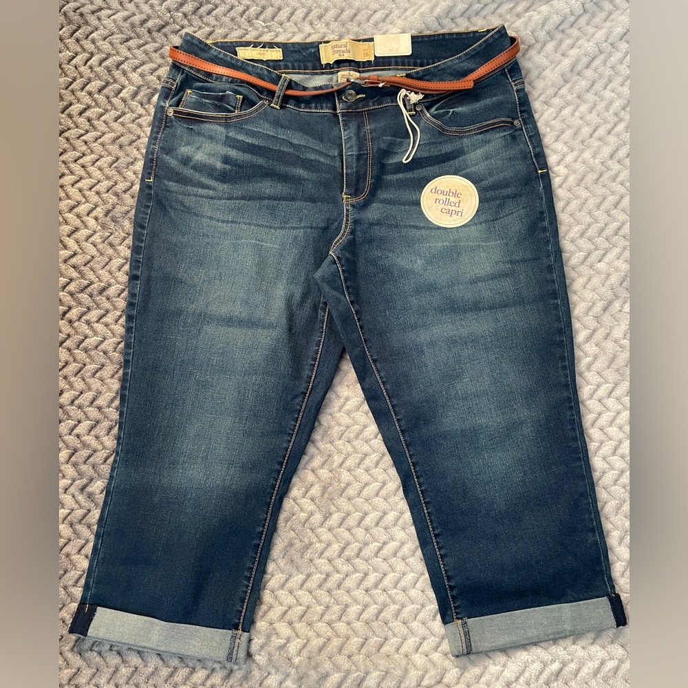 Classic Indigo Cropped Jeans